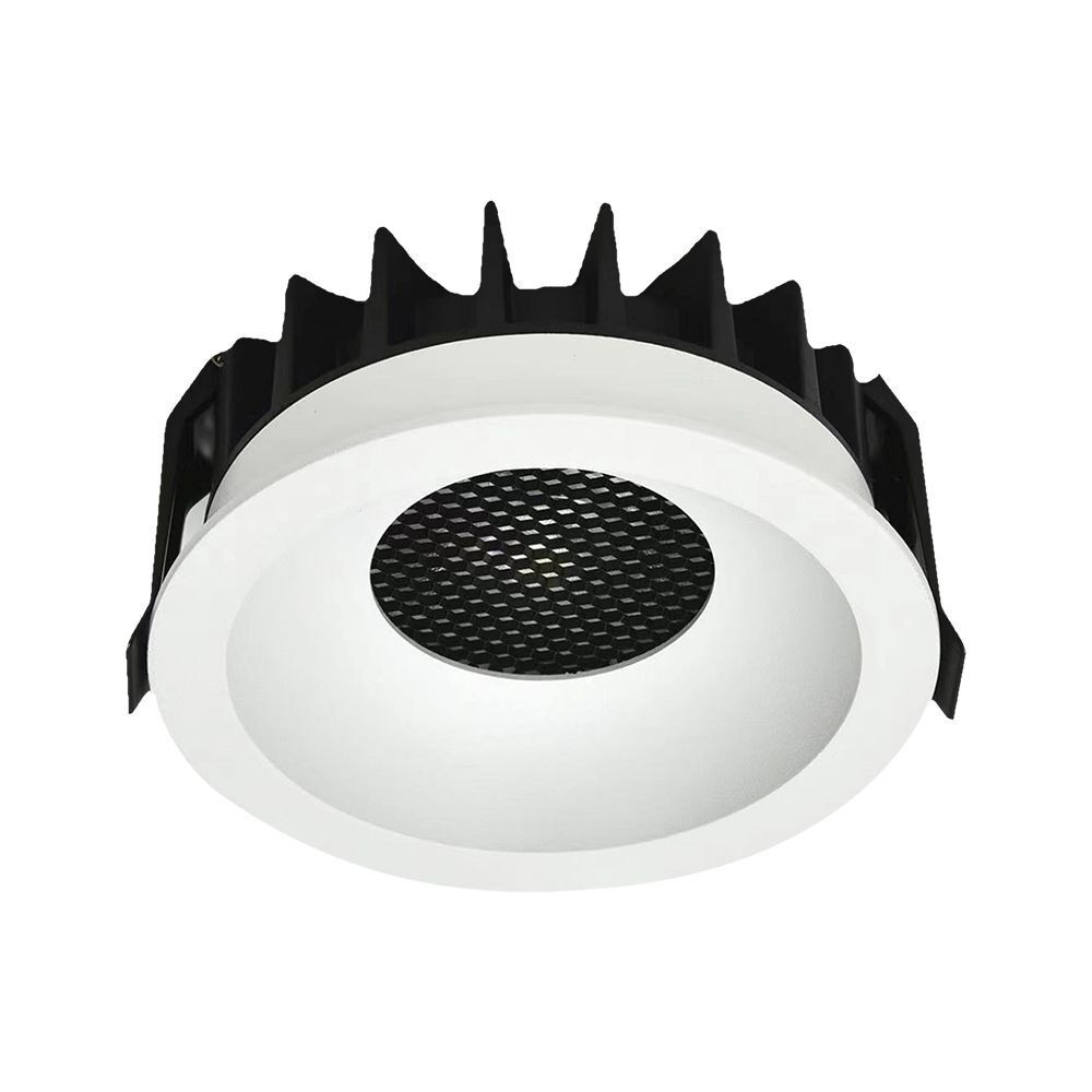 LED-es mélysugárzó Bridgelux chipes méhsejt diffúzoros, 24w, CCT, 2540lm, 24°, fehér, fekete, CRI>90, V-TAC, 23676