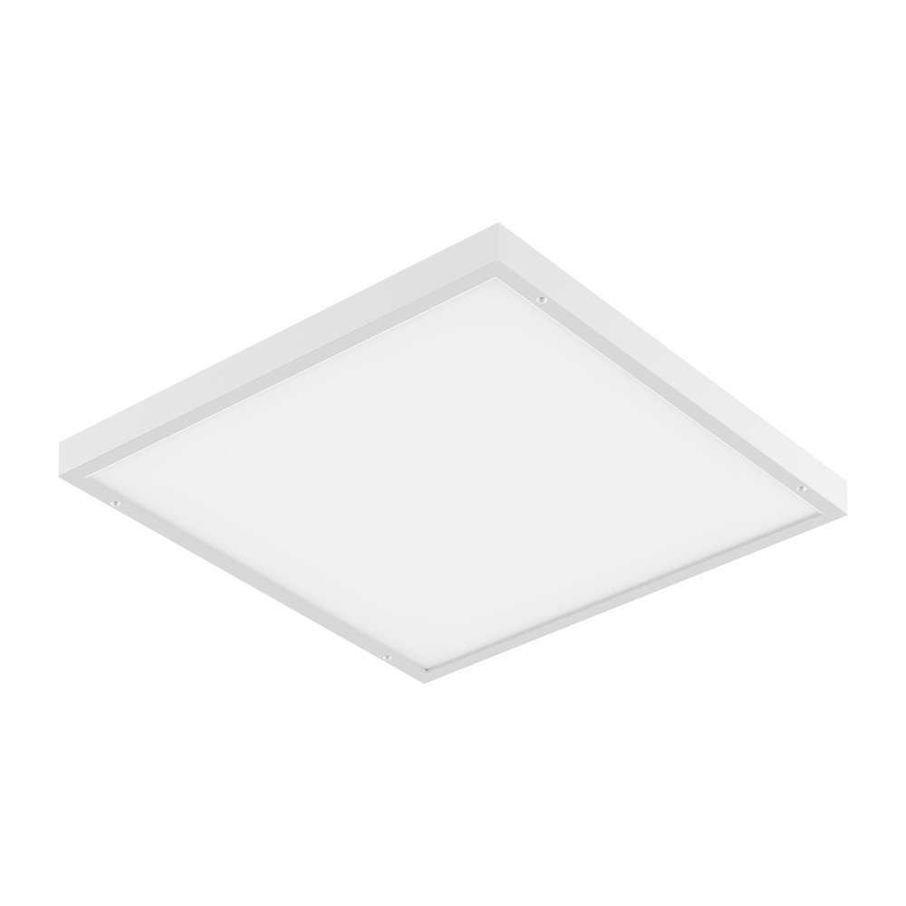 LED panel 60x60-as 2 az 1-ben, süllyesztett/falon kívüli, 36w, 4000K, természetes fehér, 4320lm, 110°, fehér, CRI>80, V-TAC, 23765