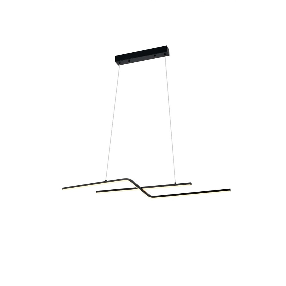 LED függesztett lámpa 13w homokfekete, 24W, 3000K, meleg fehér, 1920 lm, Optonica, 19047
