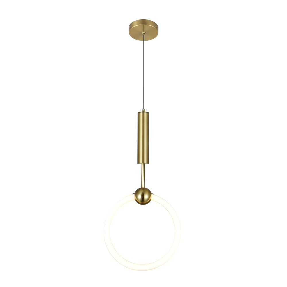 LED függesztett lámpa 11w réz, 3000K, meleg fehér, 880 lm, Optonica, 19067