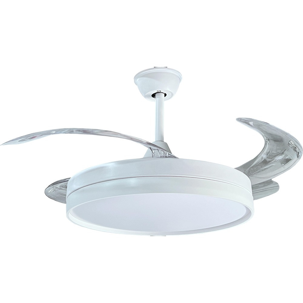 LED mennyezeti ventilátor 36w/3CCT fehér + távirányító, 2880 lm, Optonica, 19103