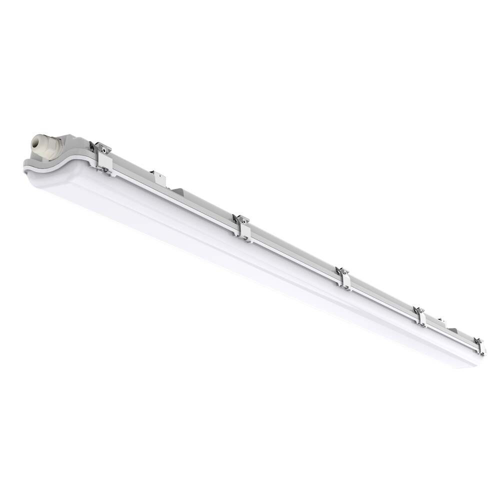 Lámpatest egyoldalas power LED fénycsőhöz T8 1x150cm IP65 rozsdamentes acél klipszekkel, Optonica, 16725