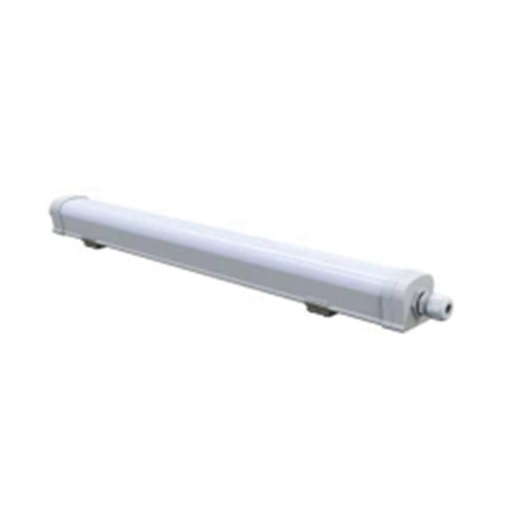 LED tri-proof lámpatest 20w IP65 6000k ik08 - csatlakozható, hideg fehér, 2400 lm, Optonica, 16741