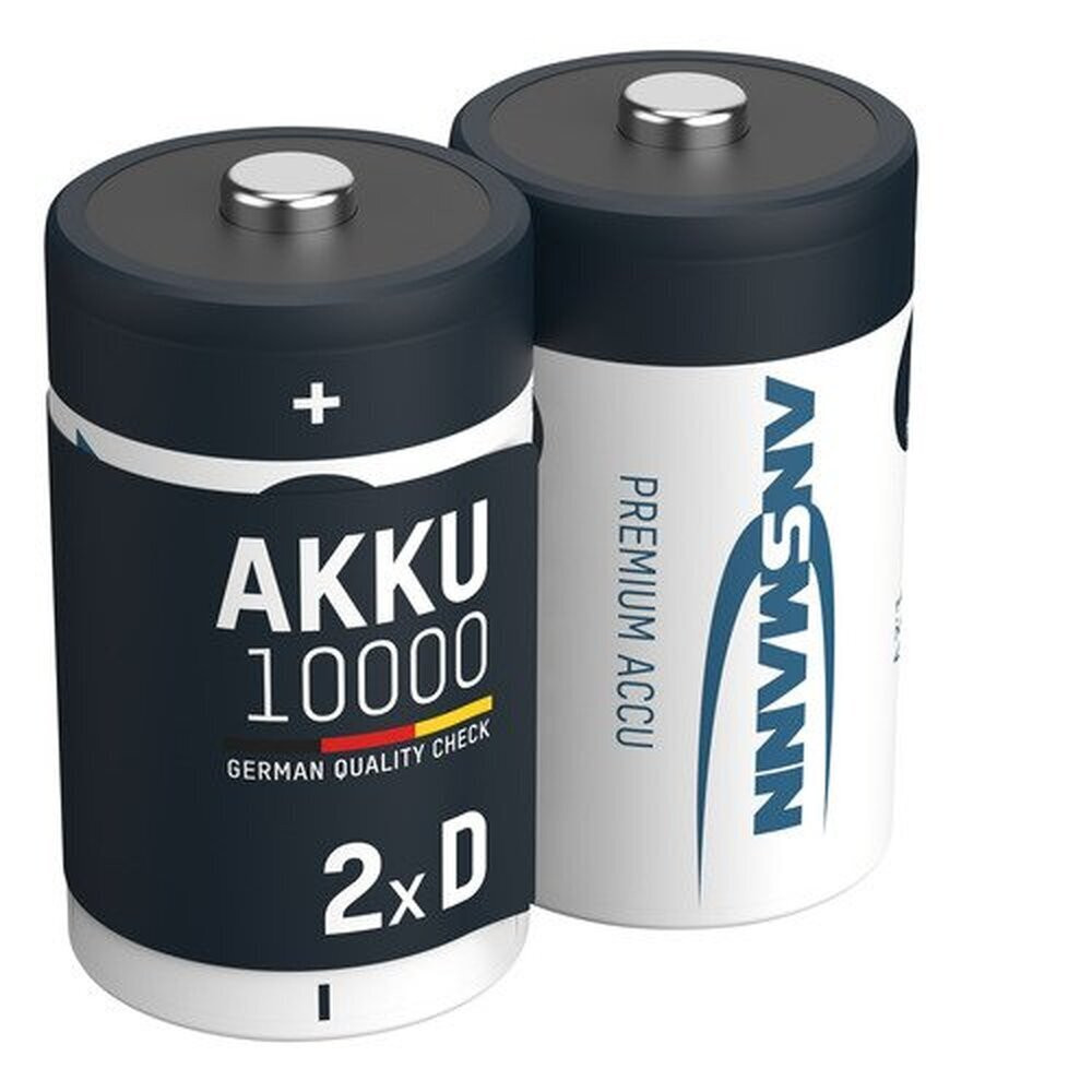ANSMANN maxE Ni-MH D/góliát 10000 mAh alacsony önkisülésű akkumulátor 2db/csomag