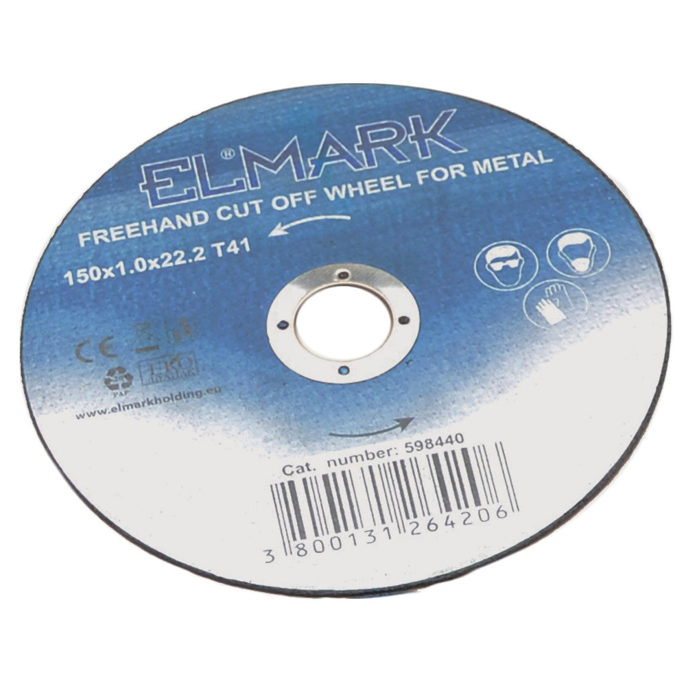 ELMARK FREEHAND VÁGÓSZERELÉK FÉMRE 150x3.0x22.2 T41