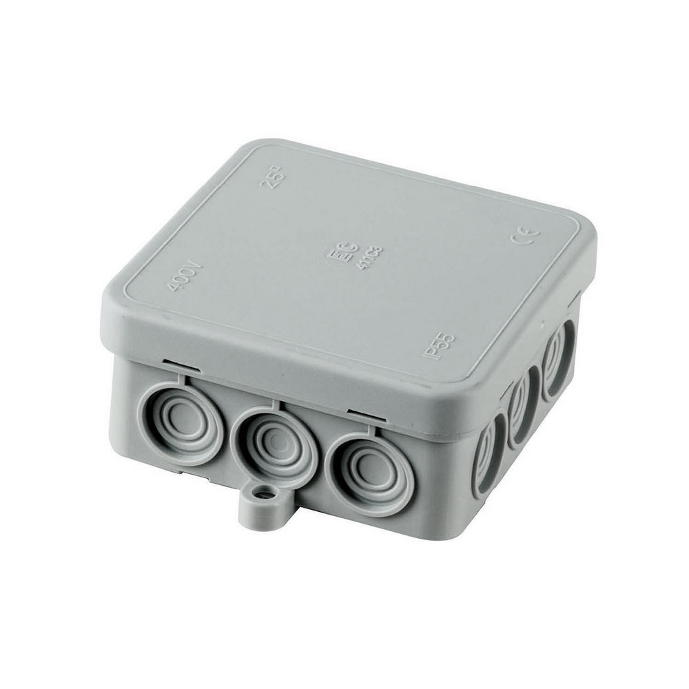 EC411 CSATLAKOZÓDOBOZ 90X90MM HALOGÉNMENTES, IP55