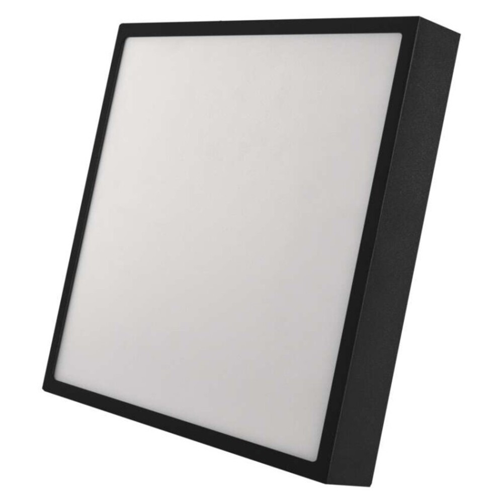 LED felületi lámpatest NEXXO, négyzet, fekete, 28,5W, CCT, 2700, 220–240V, CRI> 80, IP40/IP20, EMOS, ZM6353