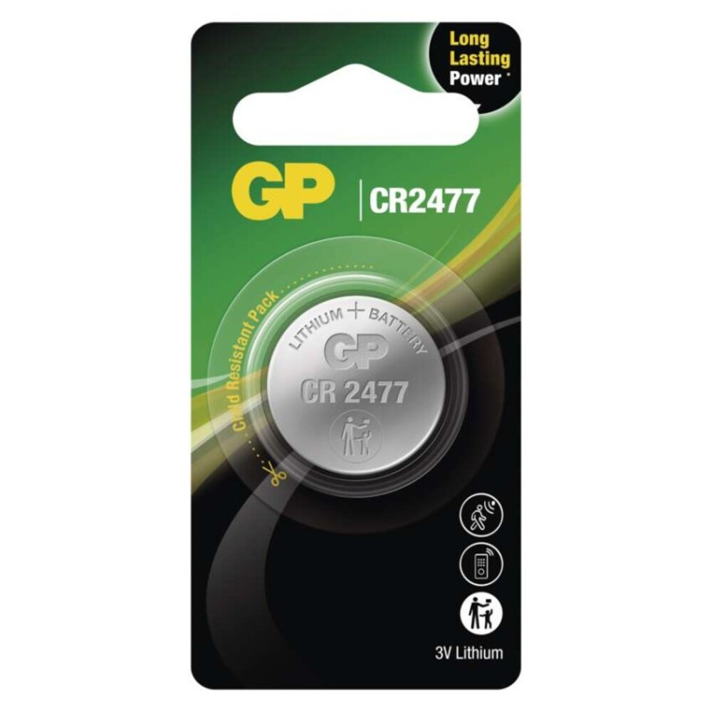 GP Lítium gombelem CR2477 1db/bliszter, 3V, B15771