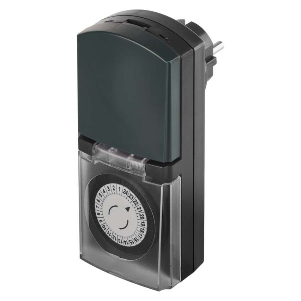 EMOS Mechanikus időkapcsoló P5526 IP44 SCHUKO, P5526N