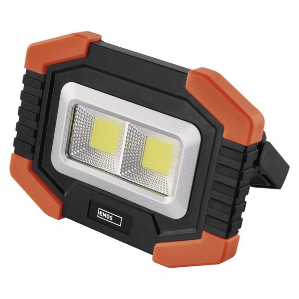 EMOS COB LED munkalámpa 350lm, fekete, narancs, P4112