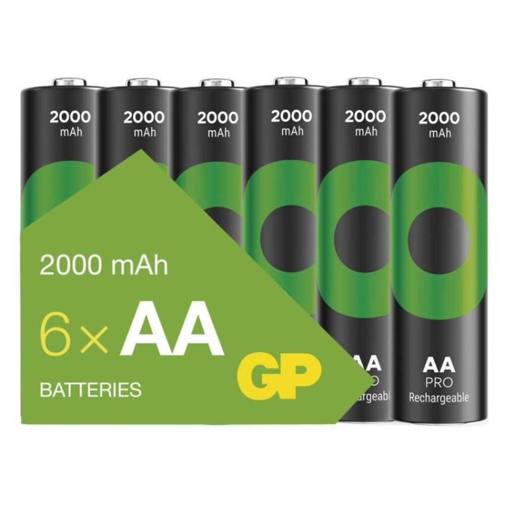GP ReCyko Pro NiMH Akkumulátor HR6 (AA) 6db, 1,2V, B2620V