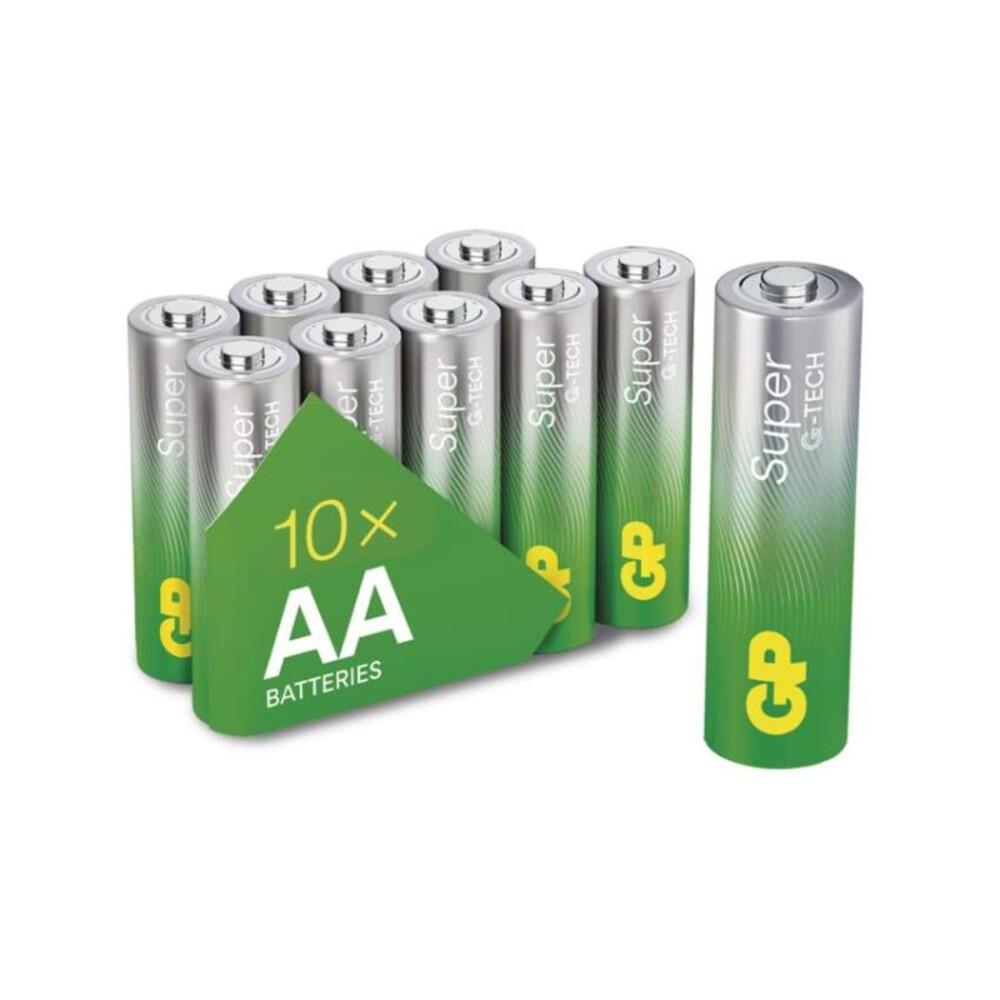 GP Super Alkáli elem AA 10db, 1,5V, B0121G