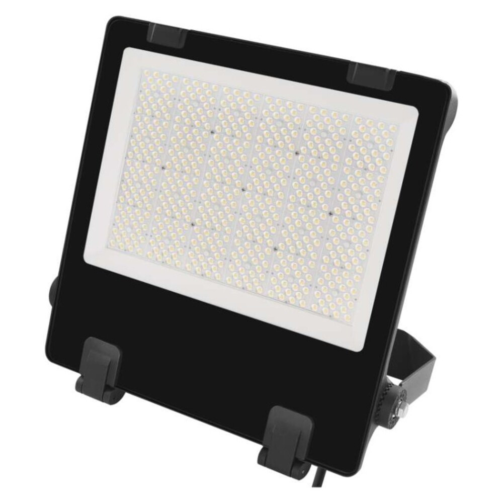 EMOS AVENO LED reflektor 300W 48 000lm természetes fehér, 4000K, 46500, 100–277V, CRI> 80, fekete, IP66, ZS2473A