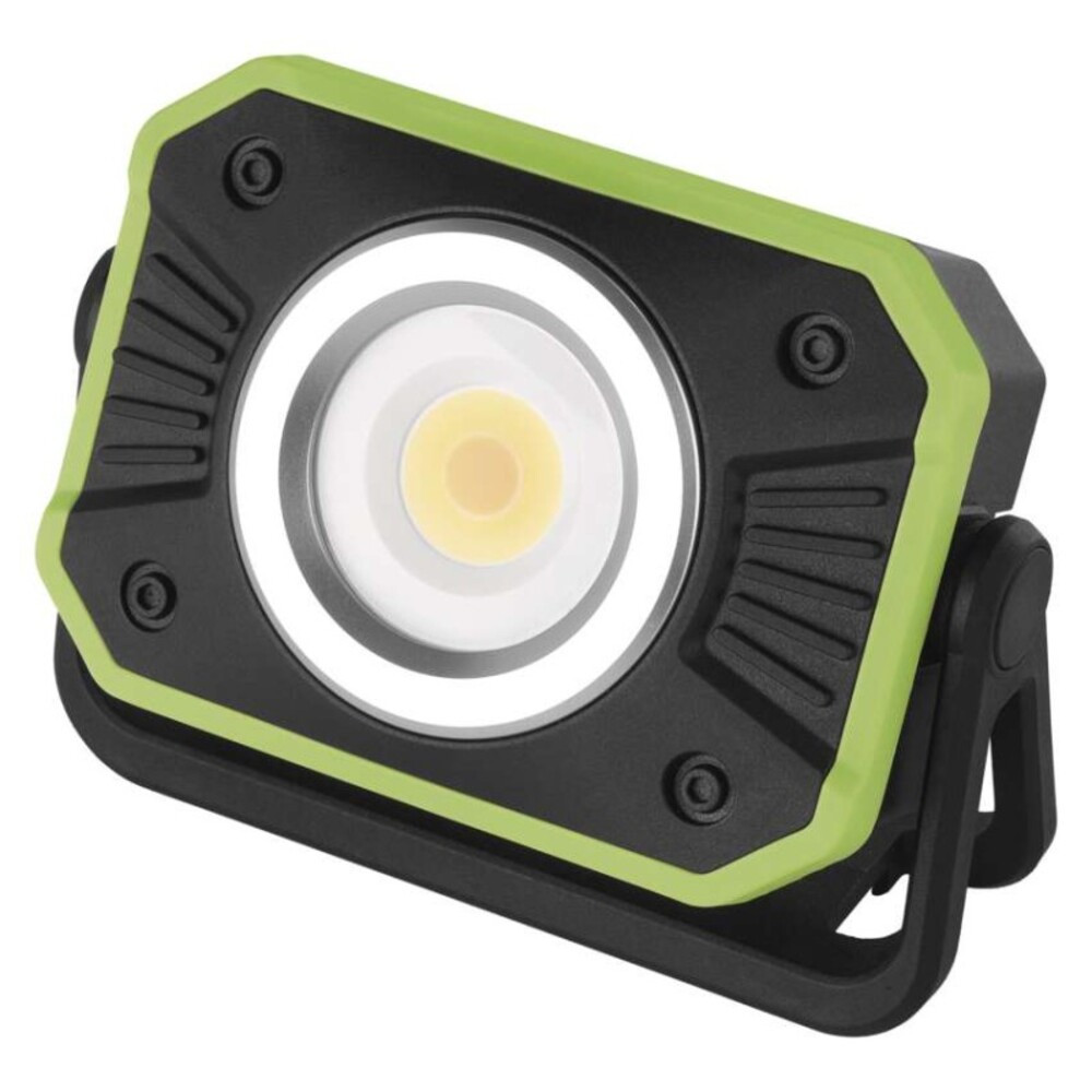 EMOS Akkumulátoros COB LED lámpa 900lm, fekete, zöld, P4542