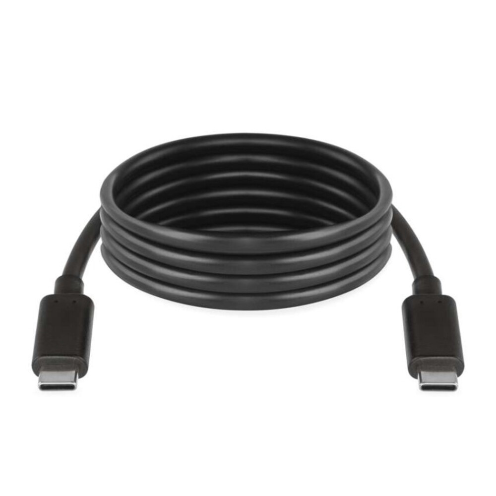 Töltő- és adatkábel 2.0 USB-C, USB-C, 1 m, fekete, EMOS, SM7028BL