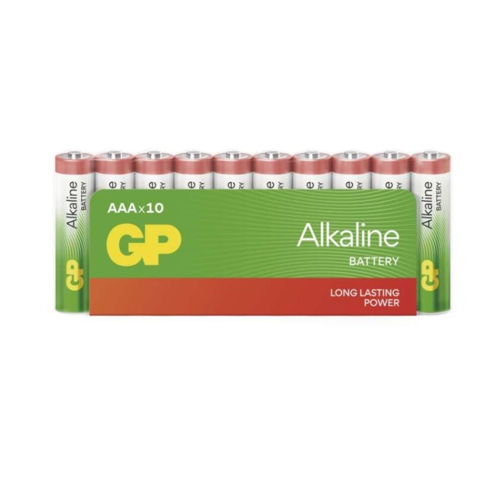 GP Alkaline elem LR03 (AAA), 10db, 1,5V, B0410G