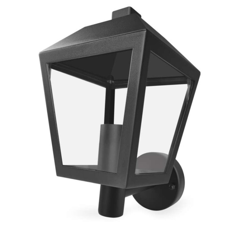 Kerti fali lámpa ADENIA, 19,8 x 15 x 27,8 cm, 1 x E27, 15 W, 220-240V, fekete, IP44, EMOS, ZGB010P