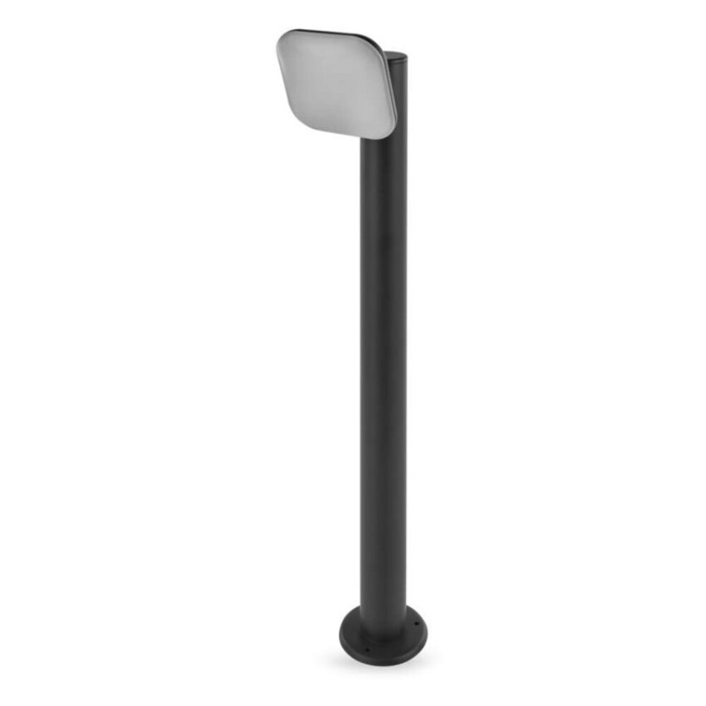LED kerti oszloplámpa NIKA, 12 x 12 x 80 cm, 12,5 W, meleg fehér, 3000K, 900, 220-240V, CRI> 80, antracit, IP44, EMOS, ZGE0C4L