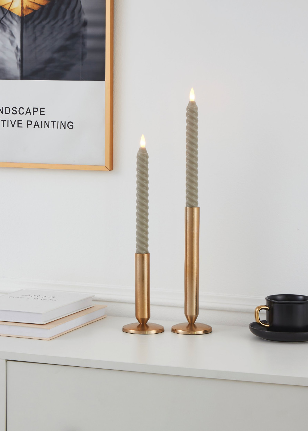 EGLO Living, 422224, ANDRAFIABE, Led Gyertya, Bézs, LED