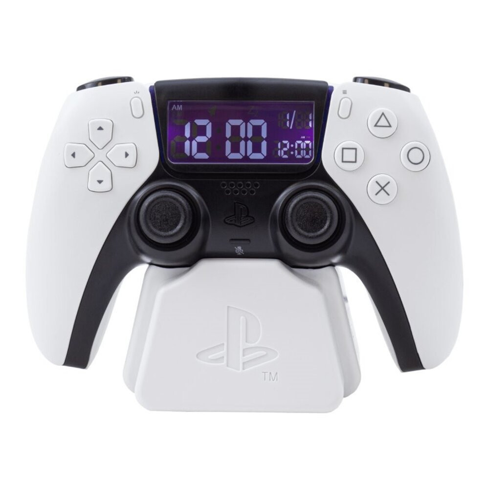 LED dekoráció , ébresztőóra , digitális kijelzővel , 3D hangulatvilágítás , Controller , 10 cm , 2db AAA , PlayStation 5