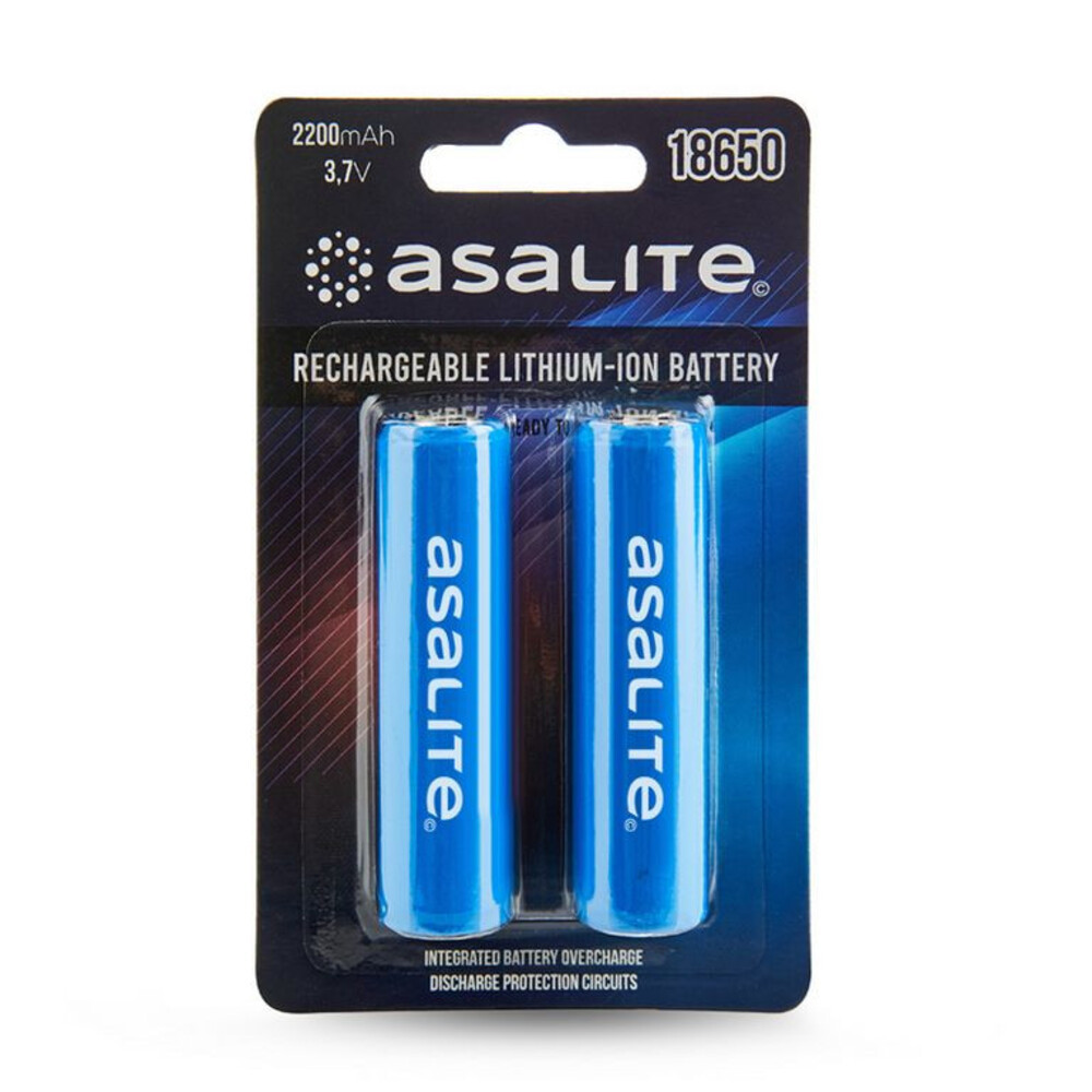 Asalite Újratölthető Li-ion Akkumulátor 18650 2200 mAh B2