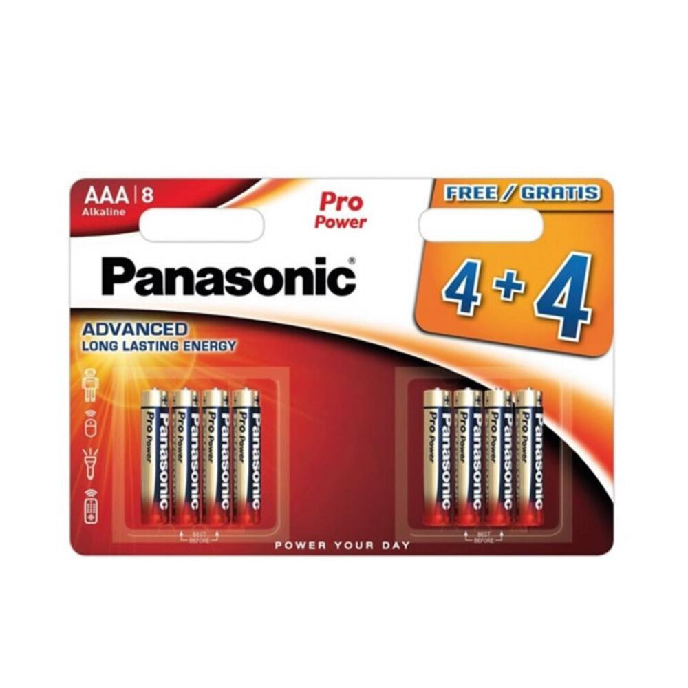 Panasonic Pro Power Alkáli Mikro Elem AAA (LR3) BL/8