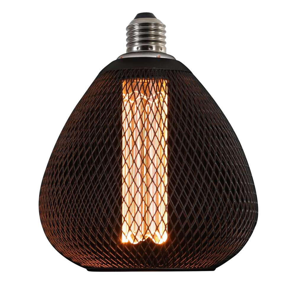 LED izzó E27 2.5w fekete - arany üveg, 2,5W, 1800K, meleg fehér, 188 lm, Optonica, 11701