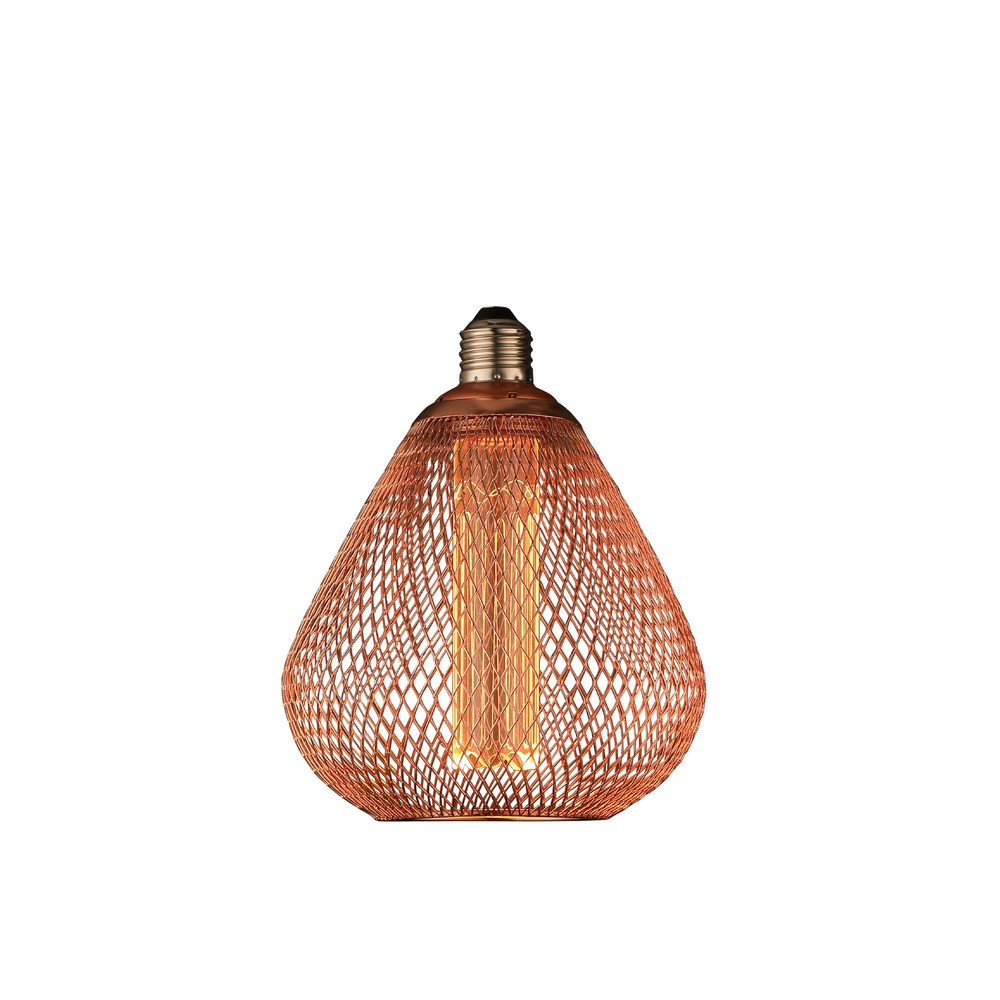 LED izzó E27 2,5w réz - arany üveg, 1800K, meleg fehér, 188 lm, Optonica, 11702