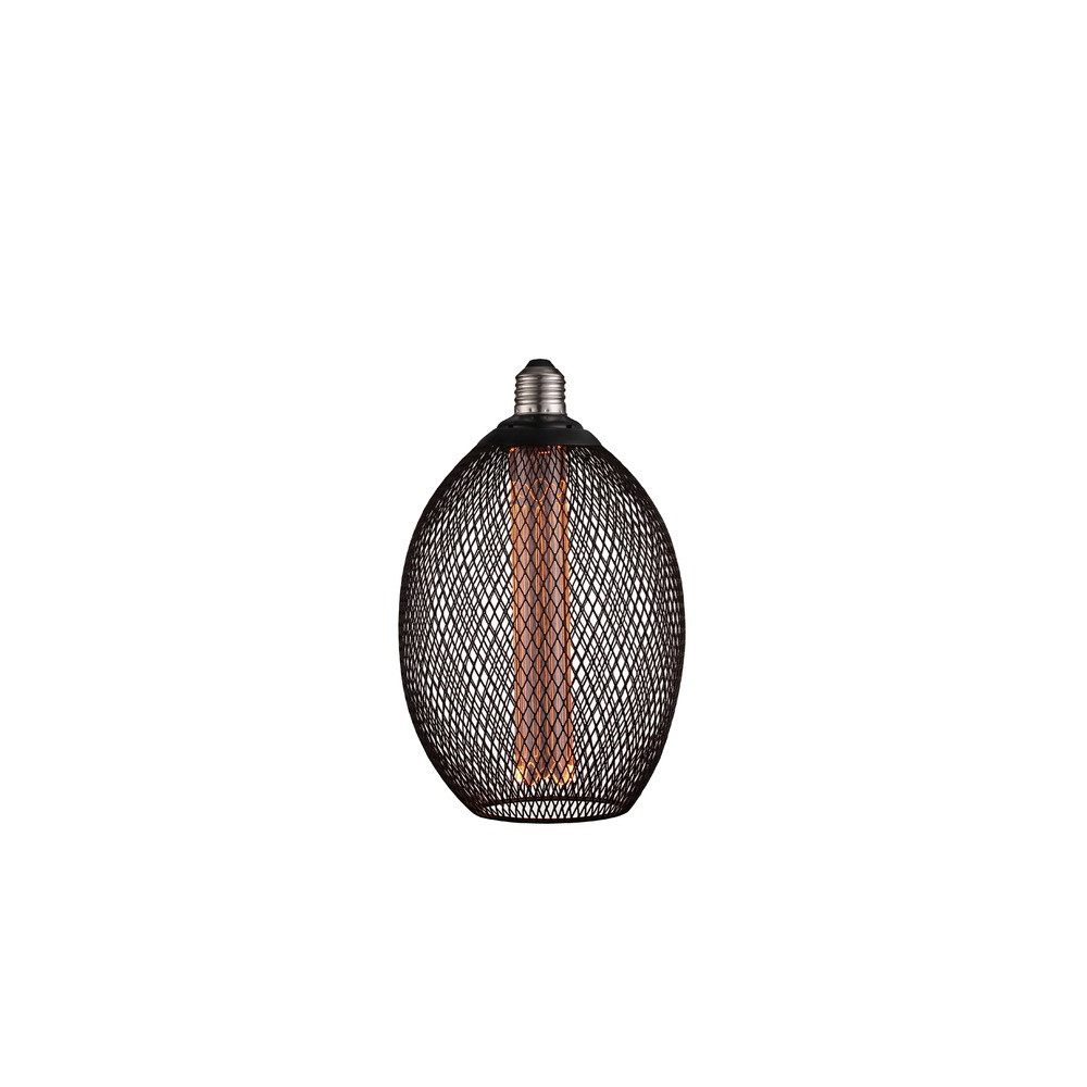 LED izzó E27 2.5w fekete - arany üveg, 2,5W, 1800K, meleg fehér, 188 lm, Optonica, 11703