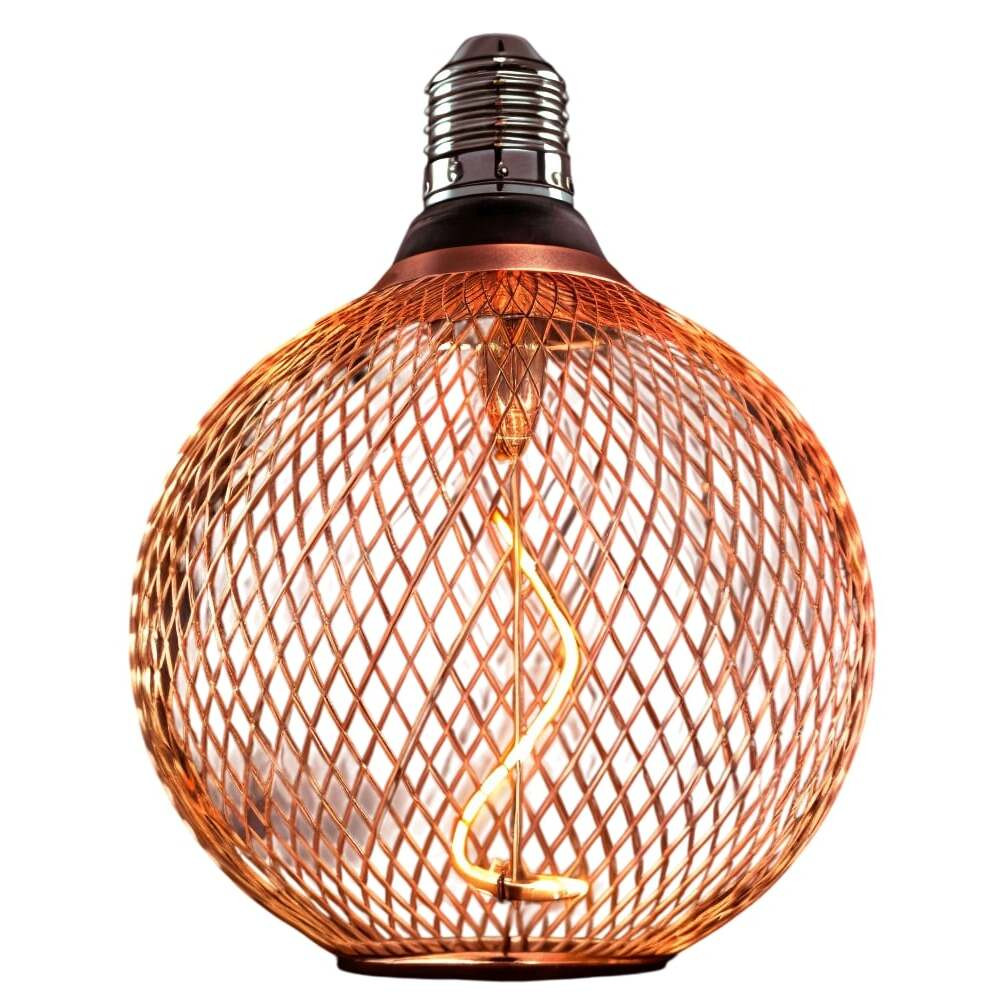 LED izzó E27 2,5w réz - arany üveg, 2700K, meleg fehér, 188 lm, Optonica, 11708
