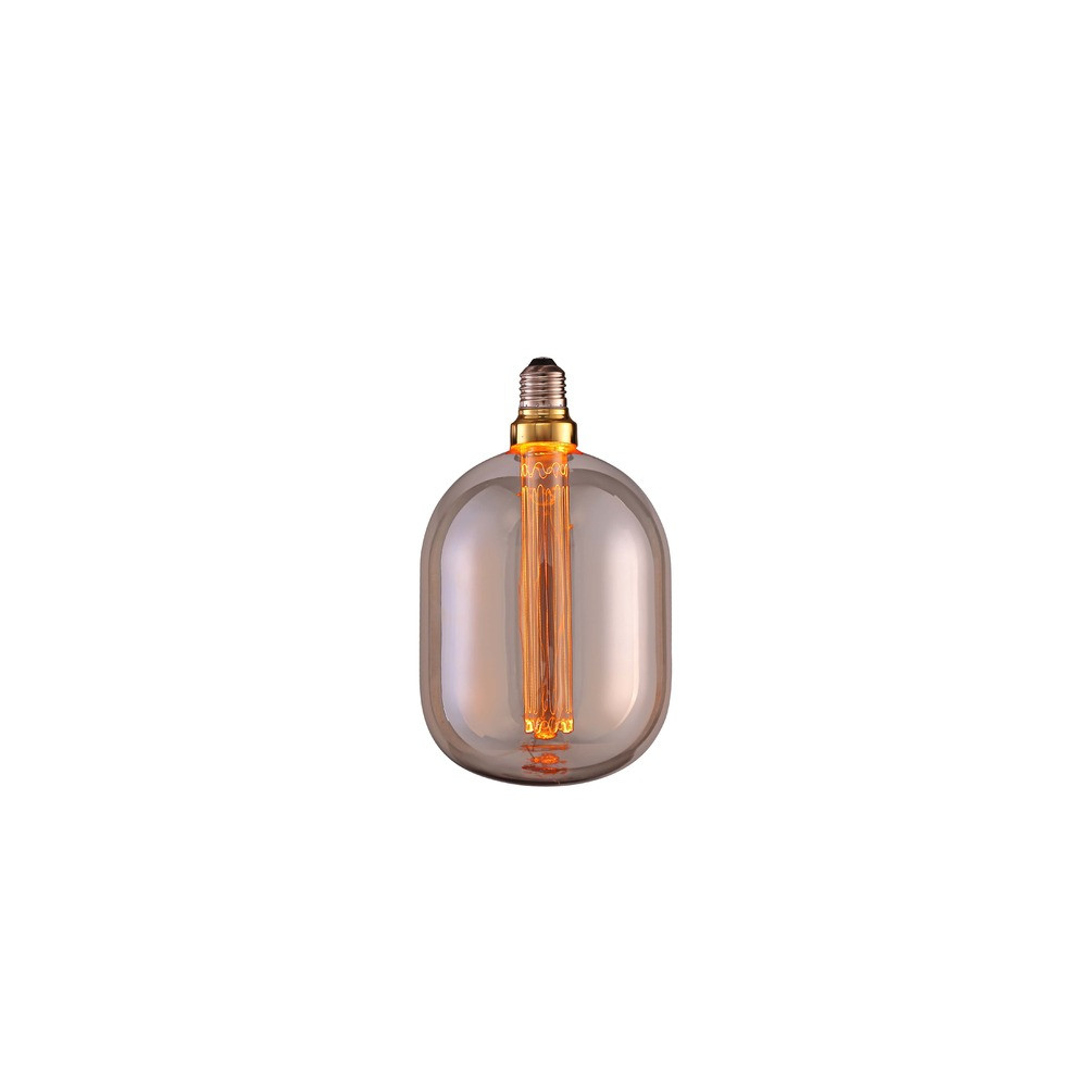 LED izzó E27 3w borostyán - arany üveg, 1800K, meleg fehér, 225 lm, Optonica, 11711