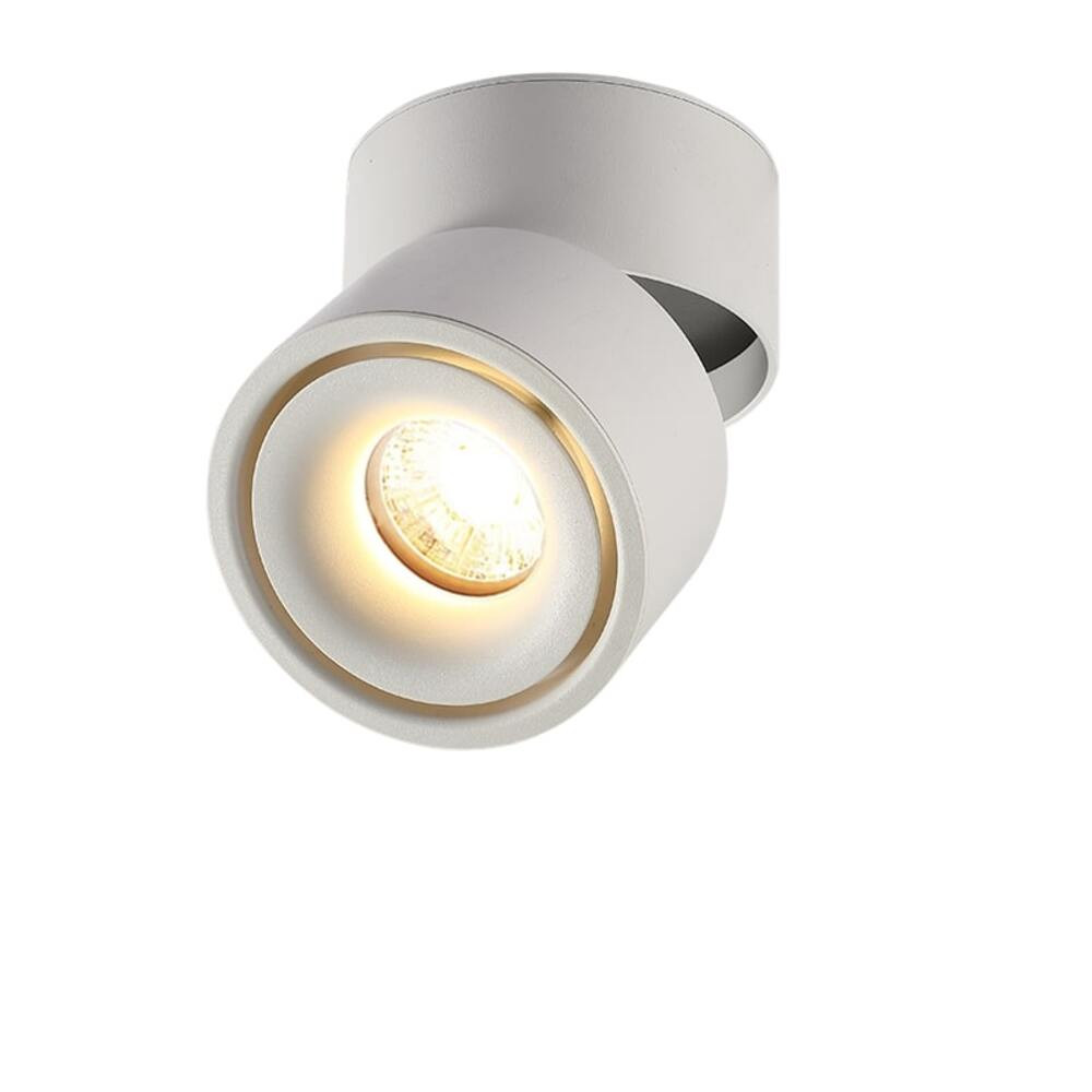 LED beépíthető lámpatest, felületre szerelhető, 12w, fehér, 4000k, bridgelux-chip állítható, természetes fehér, 960 lm, Optonica, 12007