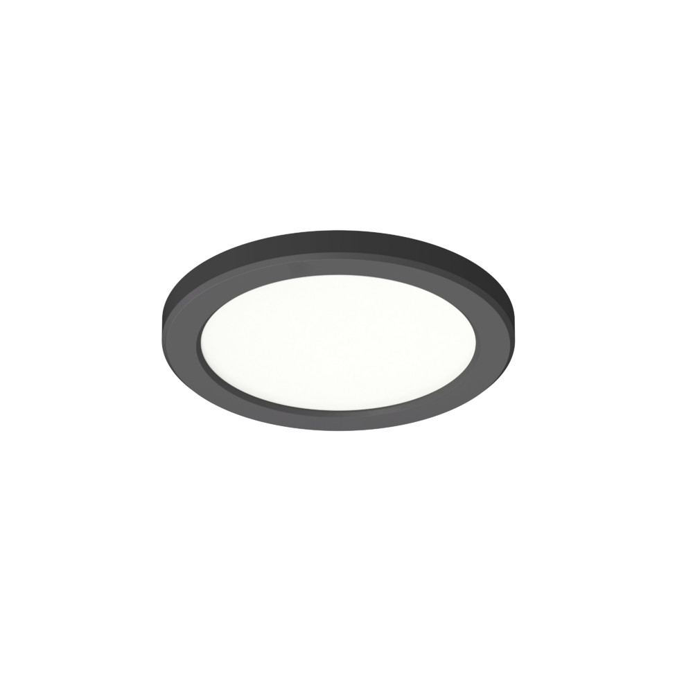 LED multi-fit mélysugárzó CCT/választható teljesítményű, 18W, 1800 lm, fekete, 10 W / 15 W / 18 W – teljesítmény választható, Optonica, 2598