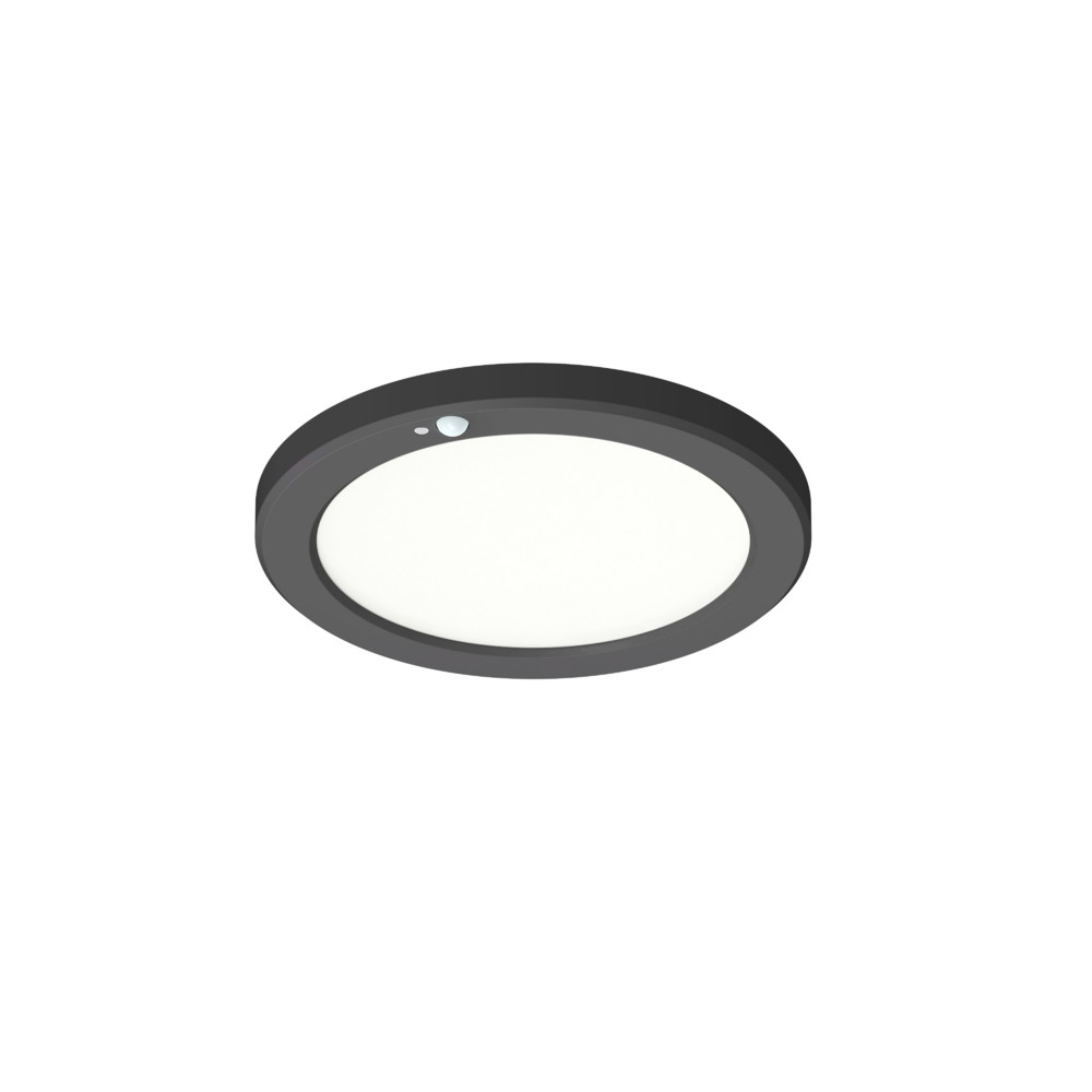 LED multi-fit mélysugárzó CCT/választható teljesítményű, 18W, 1800 lm, fekete, 10 W / 15 W / 18 W – teljesítmény választható, Optonica, 2599
