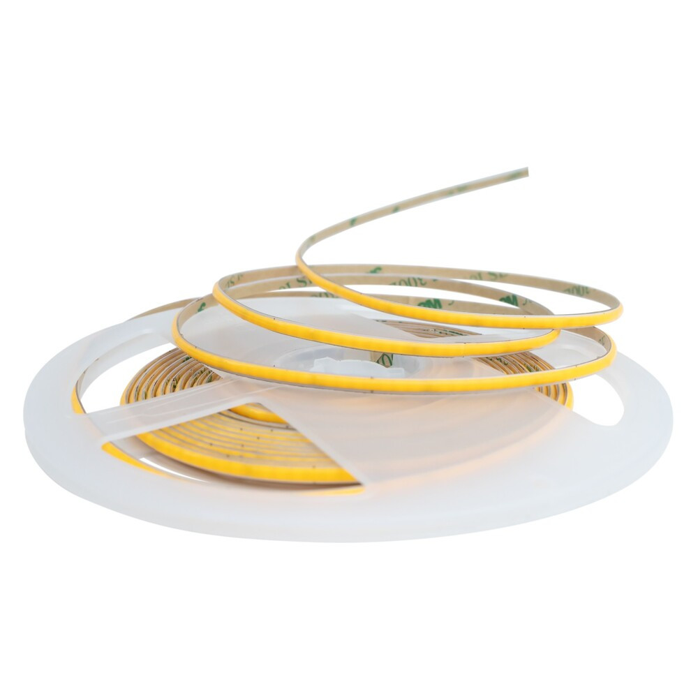 LED szalag cob slim 3mm 24v 7w 384LED/m, 4000K, természetes fehér, dimmelhető, 700 lm, Optonica, 4963