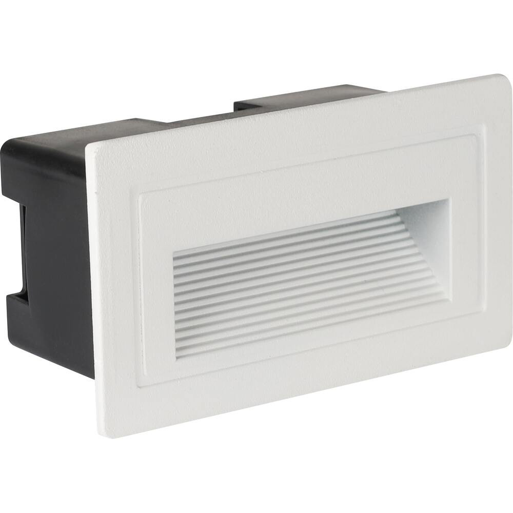 LED lépcsőlámpa négyzet alakú fehér 3w IP65, 4200K, természetes fehér, 180 lm, Optonica, 7550