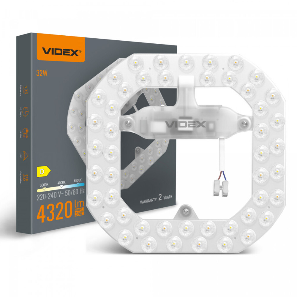 VIDEX VL-MLC-32C LED modul 32W 3000K-4000K-6500K