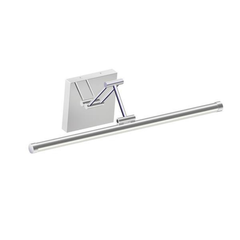 ARTE ILLUMINA AURA Fali lámpa Fürdőszoba Tükör világító beépített LED Alumínium 14W 3CCT 600mm IP44 CHROME, Eurolamp, 997499