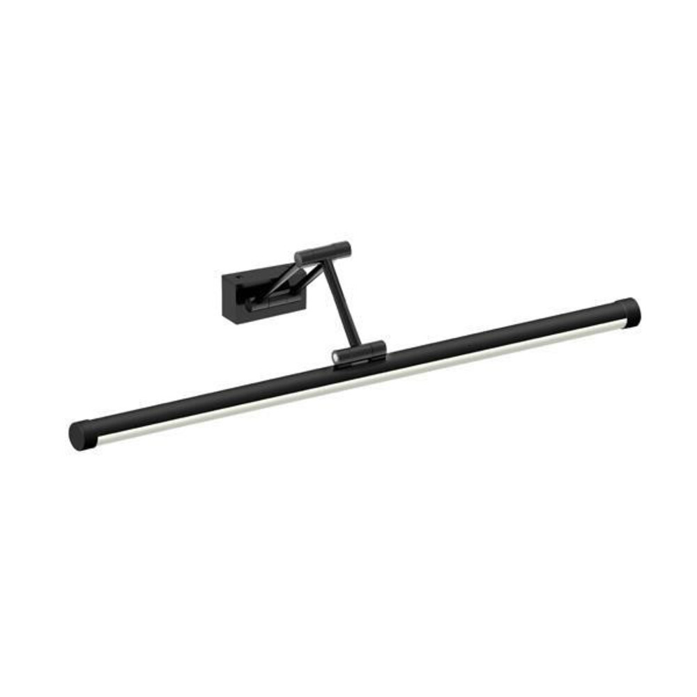 ARTE ILLUMINA AURA Fali lámpa Fürdőszoba Tükör világító beépített LED Alumínium 14W 3CCT 600mm (base 80X40mm) IP44 Fekete, Eurolamp, 997512