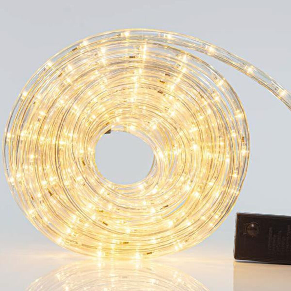 LED fénykábel, 10M, IP44, programozható, meleg fehér, 3000K, Eurolamp, 503305