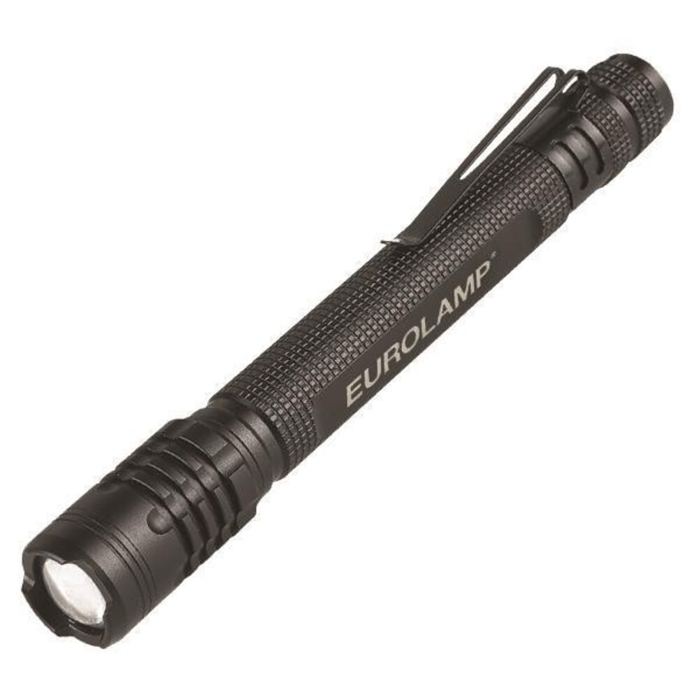 vízálló LED zseblámpa, fekete, 5, 3V, IP20, 200lm, Eurolamp, 316380