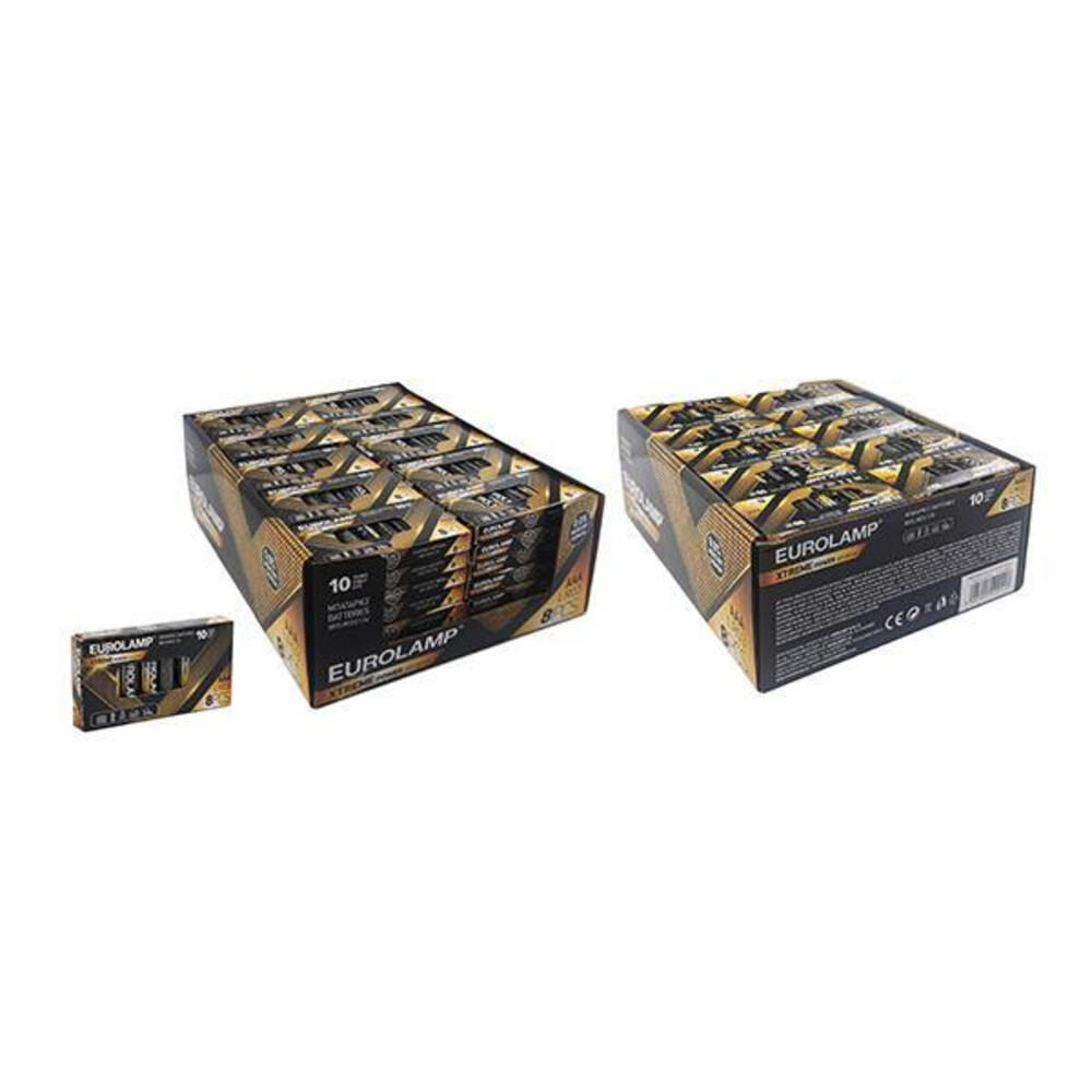 XTREME power elem AAA LR03 1,5 8DB papír csomagolsában, Eurolamp, 834274
