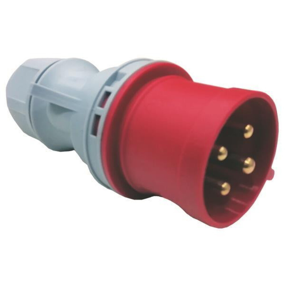 Ipari lengő csatlakozó dugó 4X32A 380-415V IP44, Eurolamp, 574820
