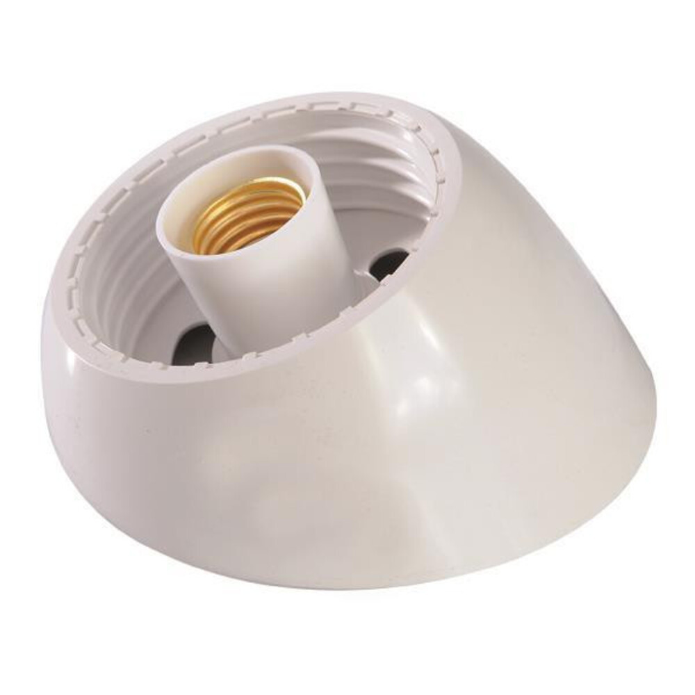 E27-es ferde műanyag foglalat 220-240V, Eurolamp, 976050