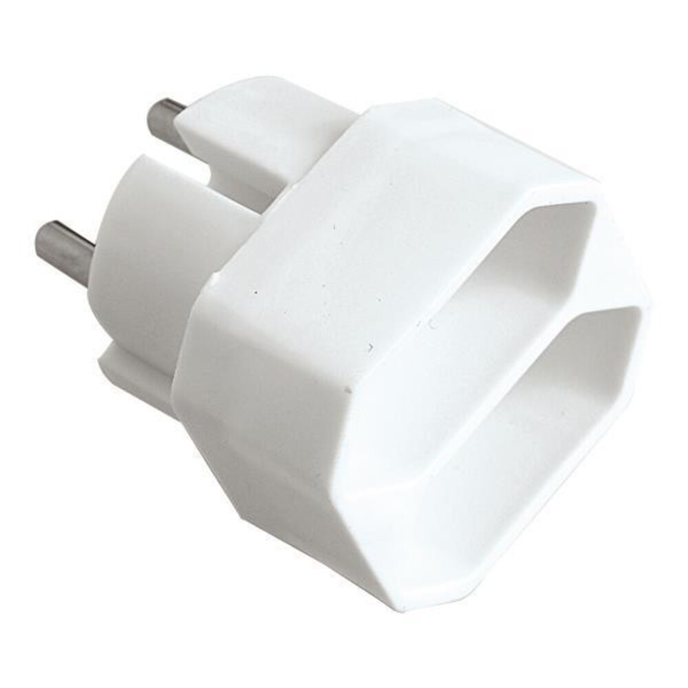 Földeletlen hálózati 2-es dugaljzat 10A 220-240V, Eurolamp, 907358