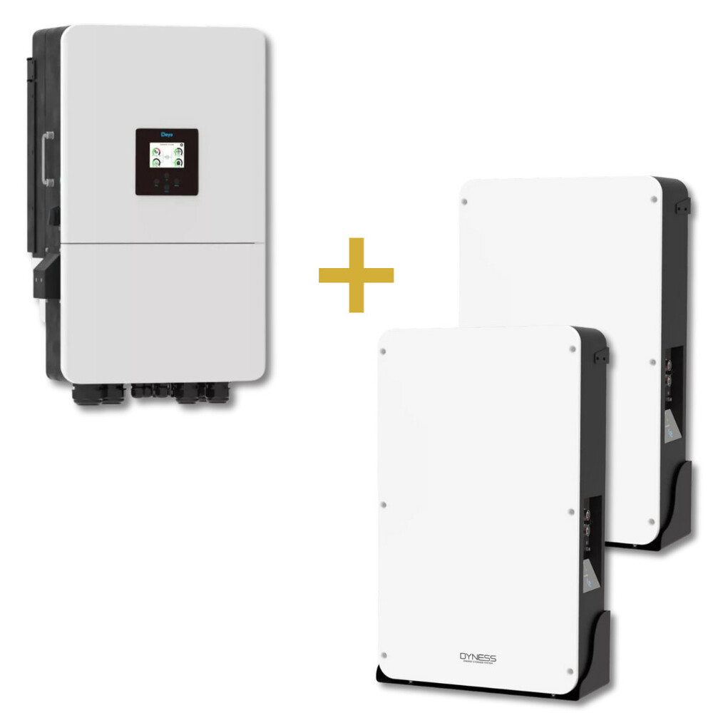 Deye 20kW Hybrid inverter SUN-20K-SG05LP3 + 2db Dyness Powerbox Pro 10,24kWh LFP akkumulátor csomag