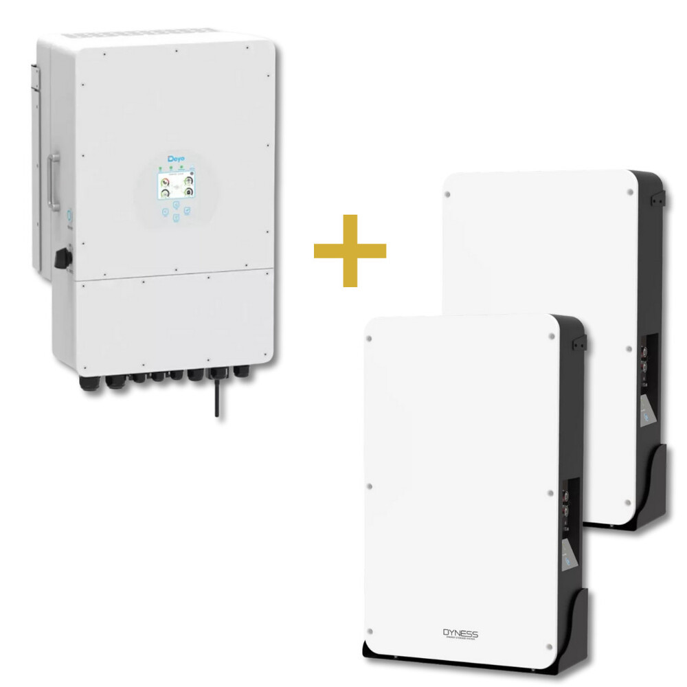 Deye 5kW Hybrid inverter SUN-5K-SG05LP3 + 2db Dyness Powerbox Pro 10,24kWh LFP akkumulátor csomag