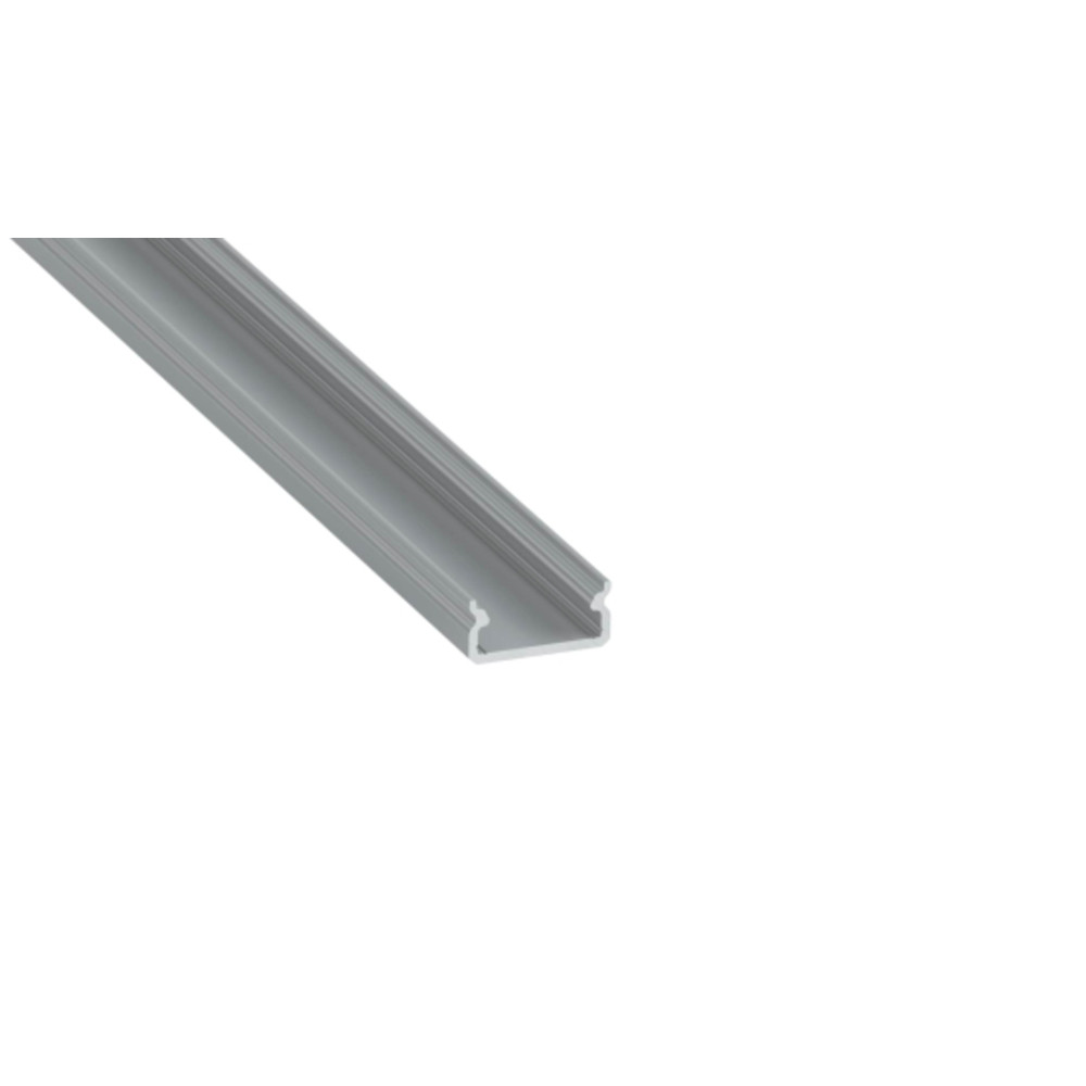 Lumines ONI típusú alumínium profil LED szalaghoz, eloxált ezüst, 1m