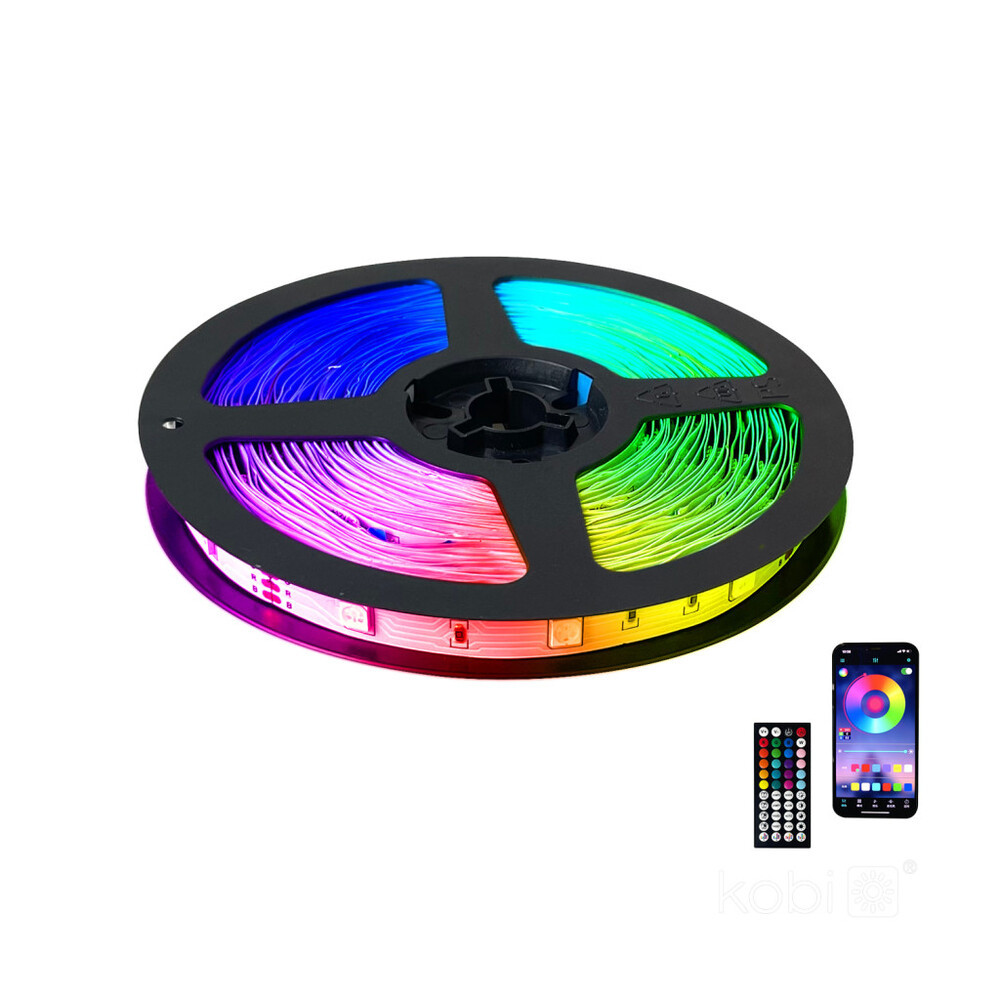 LED szalag játék szett 15m RGB IP20 Kobi Design, 50W, szabályozható, KOBI-001448