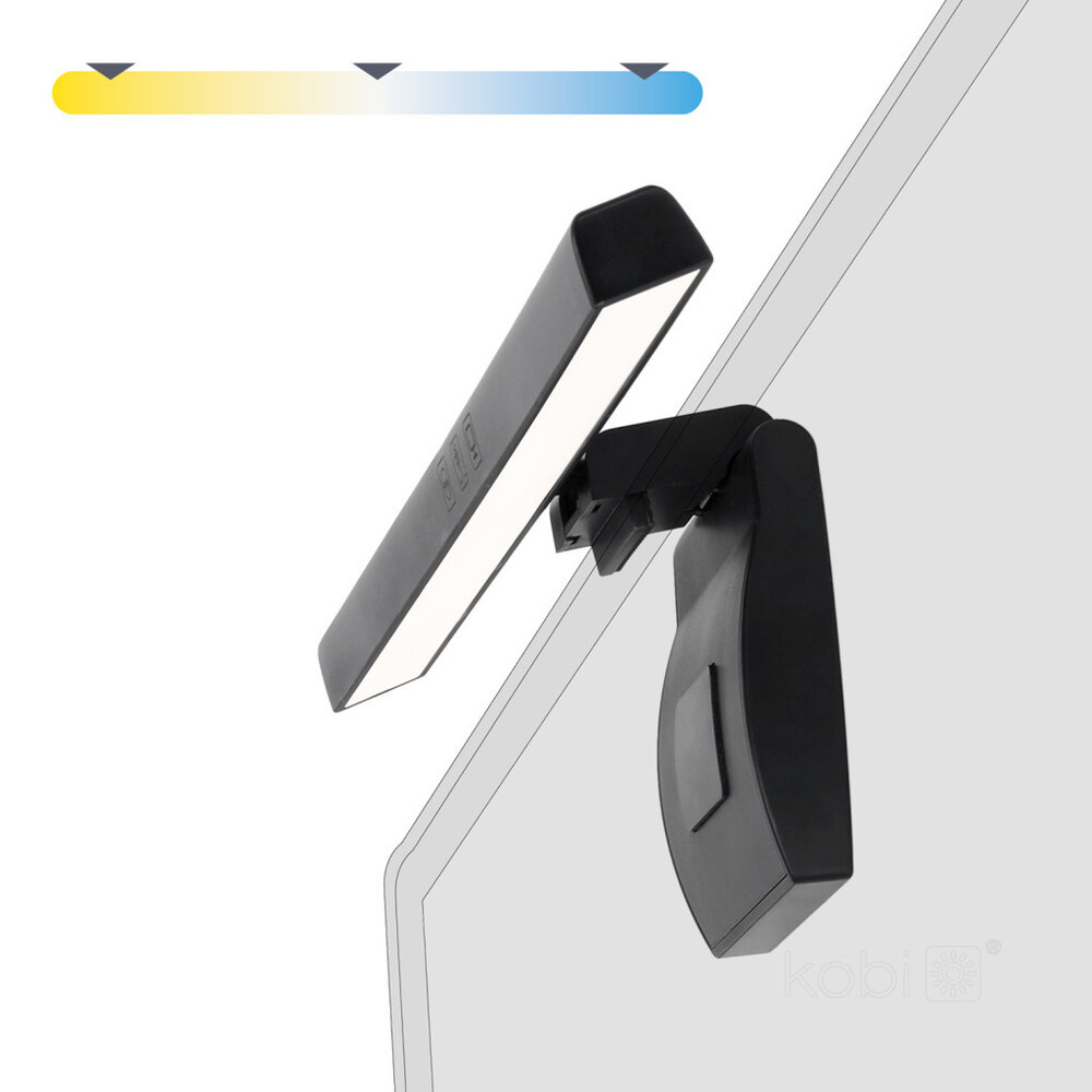 Kobi Design LUME-IQ LED monitorlámpa 5W CCT, CRI≥80, KOBI-001460